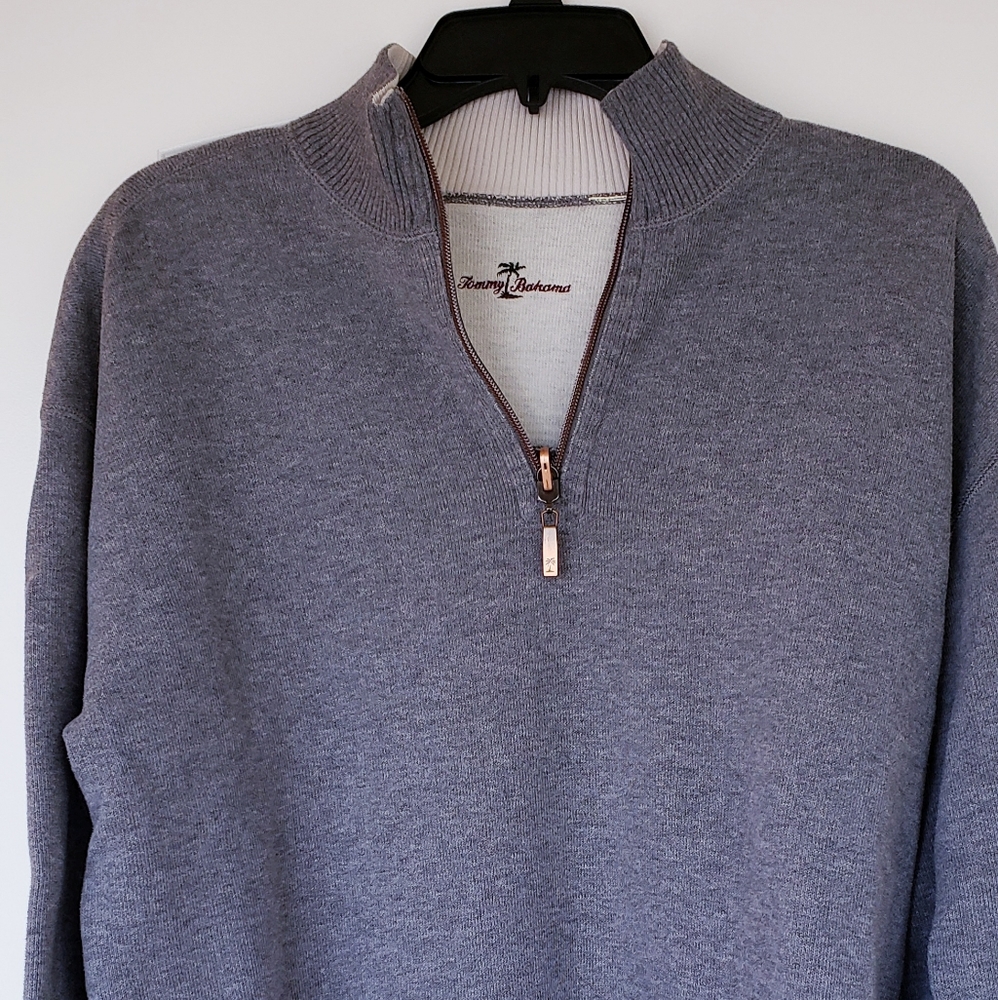 Men's M Tommy Bahama gray sweater